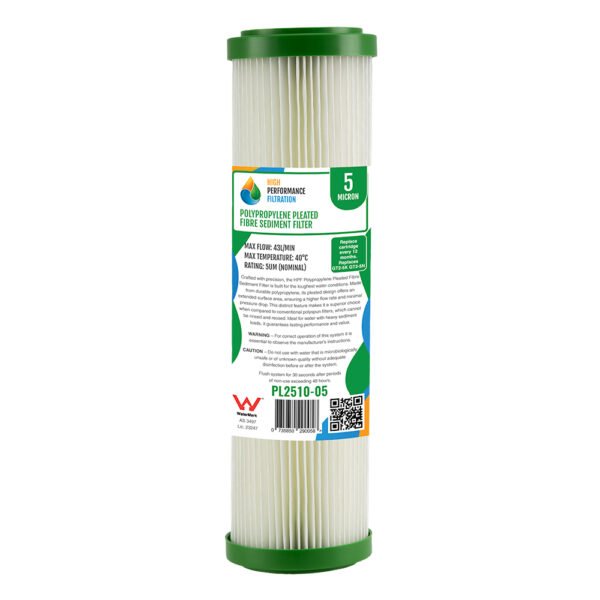 10'' X 2.5'' Pleated dirt and sediment  replacment filters