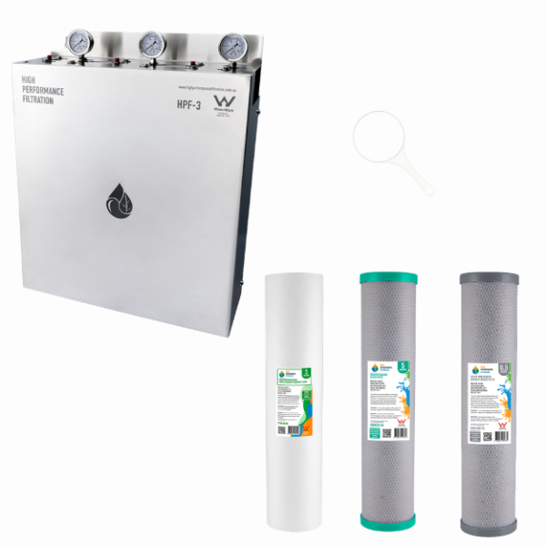 Water Filter Premium  high performance triple Stage Whole Of House Water Filter System (ncwhwpt)
