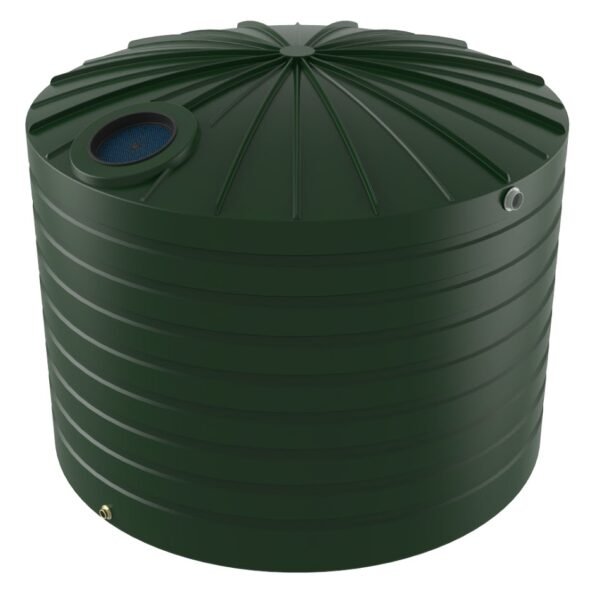 NCBT15000 Poly Round Rainwater Tanks 3080mmD X 2480mmH