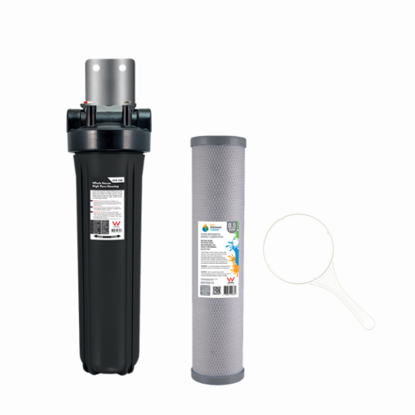 whole house water filter High performance single water filter 20 inch x 4.5 inch (taste and oder ) (ncwhto2045)