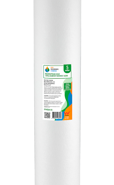 20" X 4.5"  5 Micron Pleated dirt and sediment replacement  filters