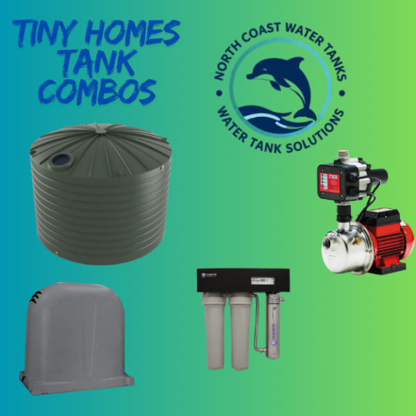BUSHMANS PREMIUM 30,000 LTR POLY RAINWATER TANK PACK -ORANGE SJ200PM PRESSURE PUMP -UV-GUARD CWP55-PUMP COVER