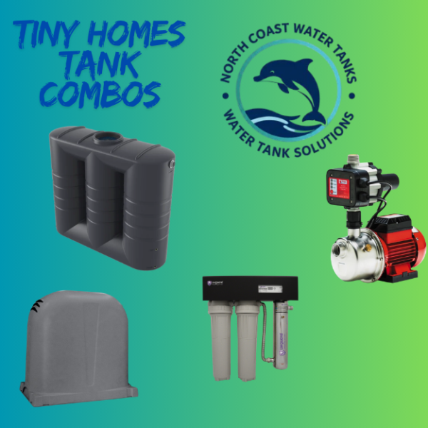 Bushmans 3000L premium Slimline poly Rainwater Tank Package – orange sj200pm10 pressure Pump-uv guard cpw55 filter System- pump cover
