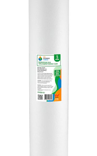 20" X 4.5"  5 Micron Pleated dirt and sediment replacement  filters