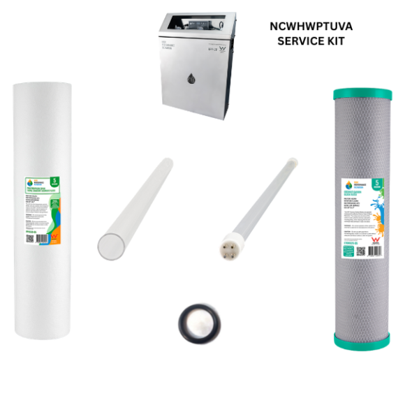WHOLE HOUSE WATER FILTER SYSTEM SERVICE KIT  FOR  (NCWHWPTUV)