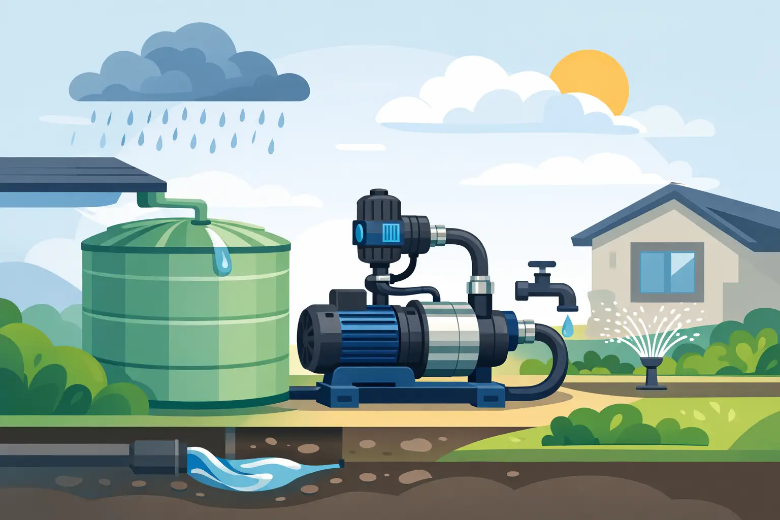 Best Pump for Rainwater Tank Setups