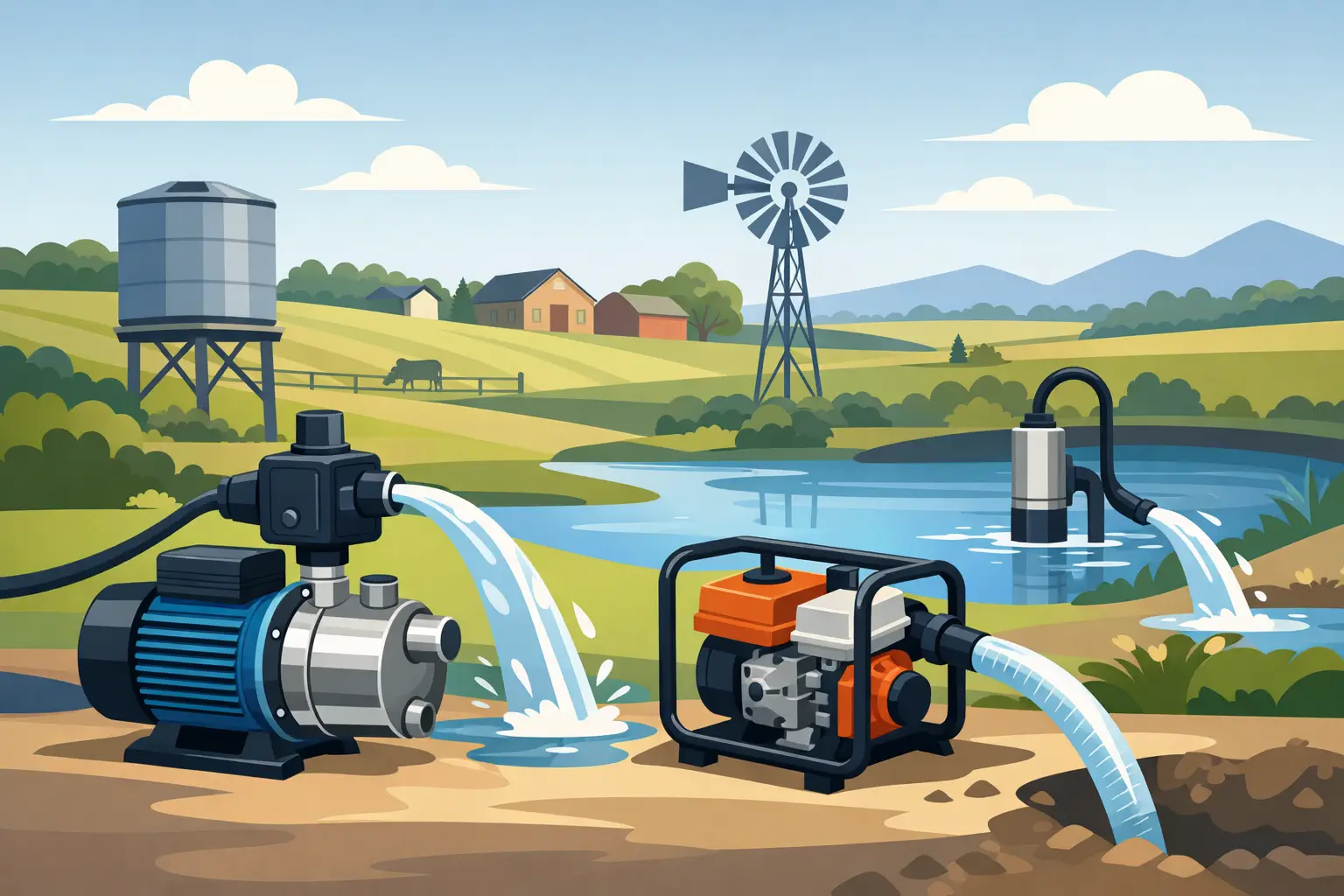 Best Water Pumps for Acreage in Australia