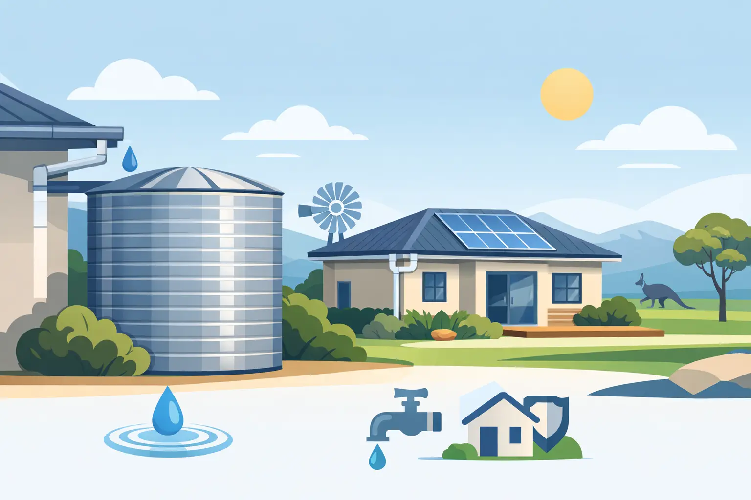 Steel Water Tank Benefits for Australian Properties