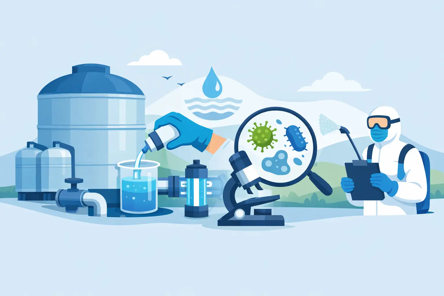 How to Disinfect Tank Water Safely