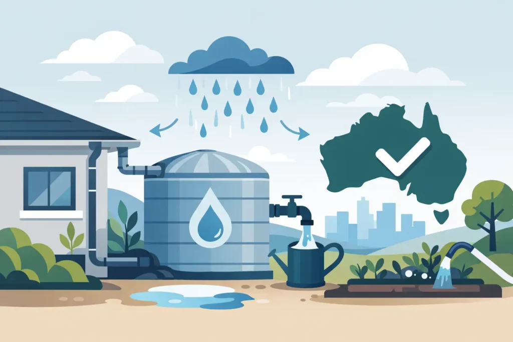 How to Harvest Rainwater Legally in Australia