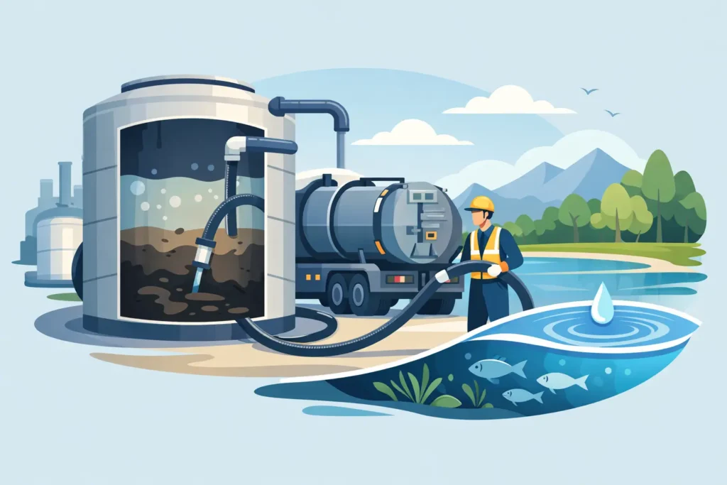 Tank Sludge Removal Methods That Protect Water
