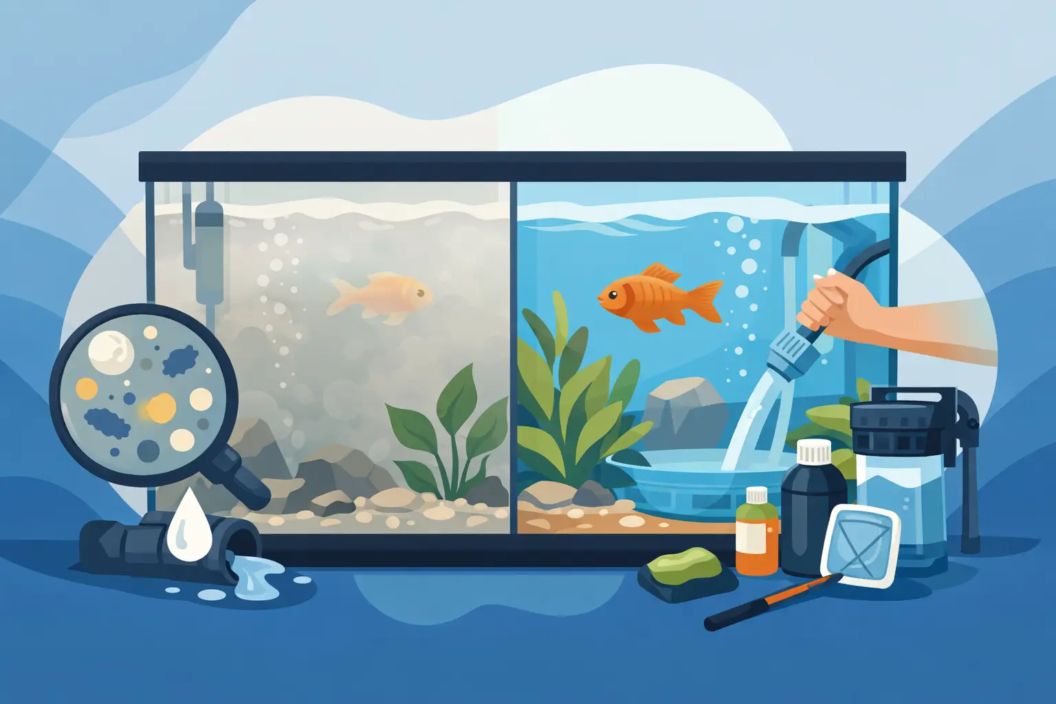 Why Is Tank Water Cloudy? Causes and Fixes