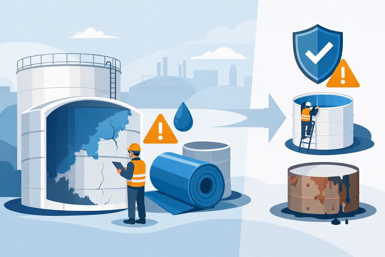 Tank Liner Replacement Signs and Smart Choices