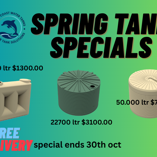 spring tank specials