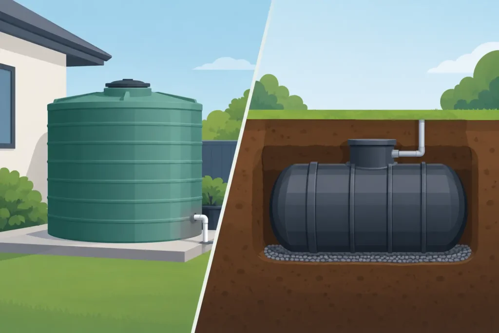 Above Ground vs Underground Tanks: Which Fits?