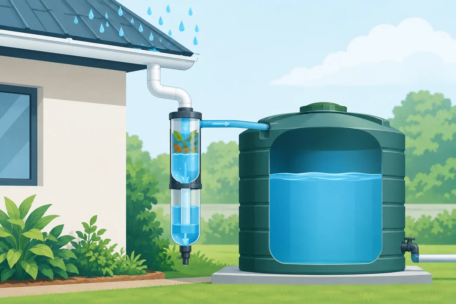 Rainwater First Flush Guide for Cleaner Tanks