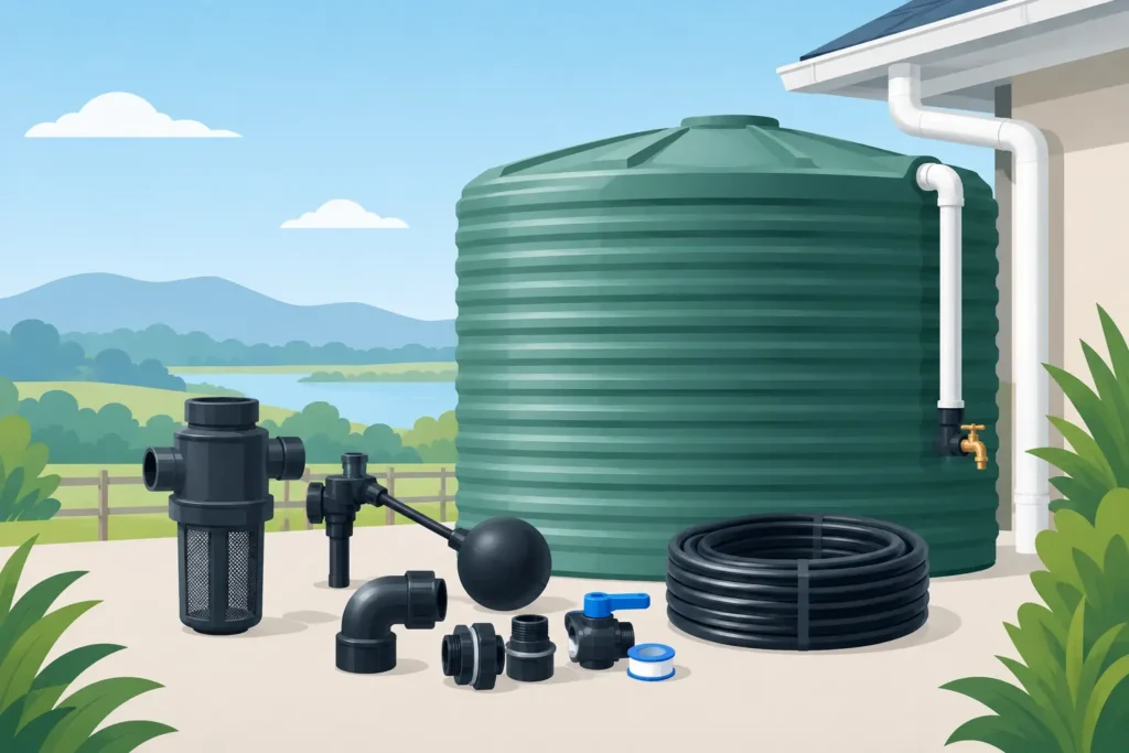 Water Tank Accessories Australia for Reliable Supply