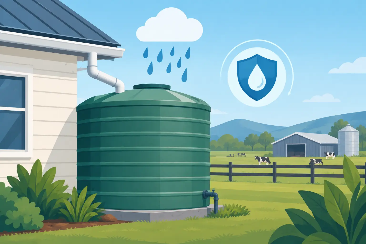 Rainwater Tank Safety for Homes and Farms