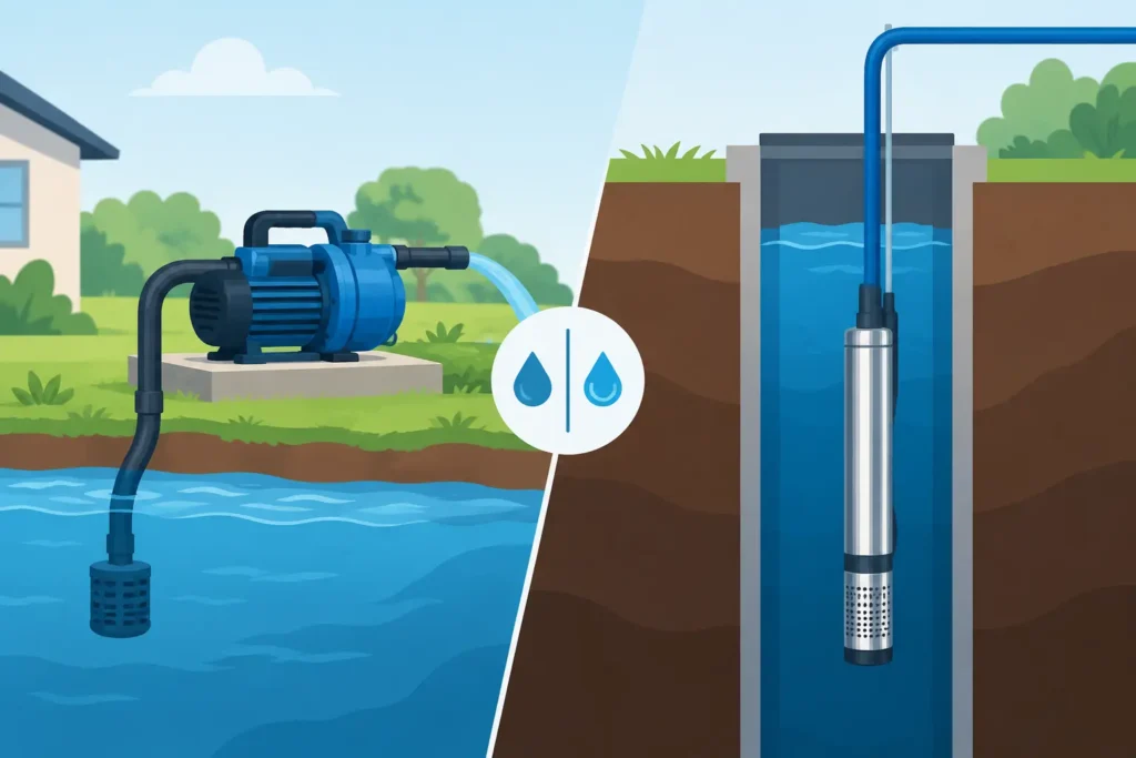 Surface Pumps Versus Submersibles: Which Fits?