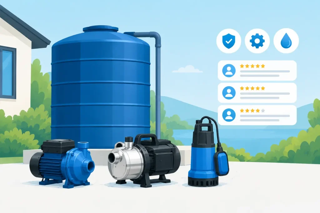 Water Tank Pump Reviews That Help You Choose